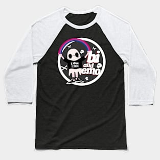 Bi and Emo Badge Baseball T-Shirt